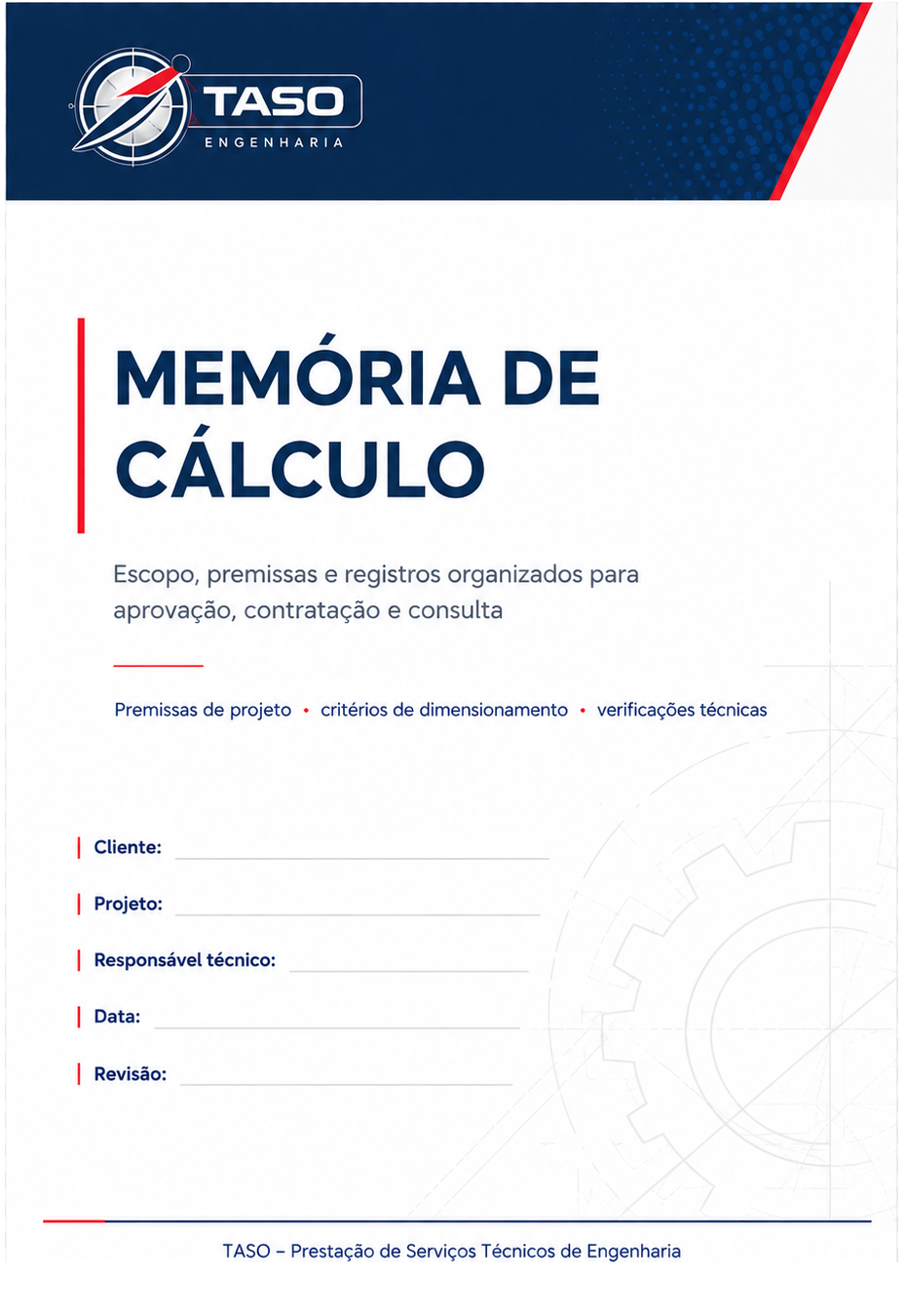 Visualizacao de memorial e documentacao tecnica